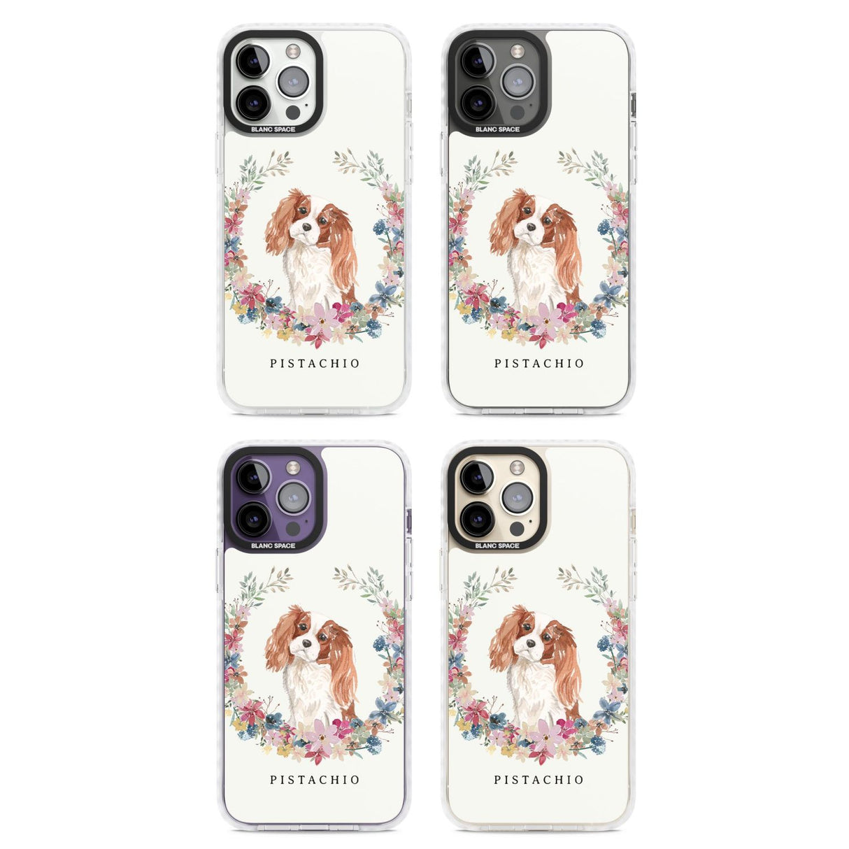 Personalised Cavalier King Charles Portrait Spaniel