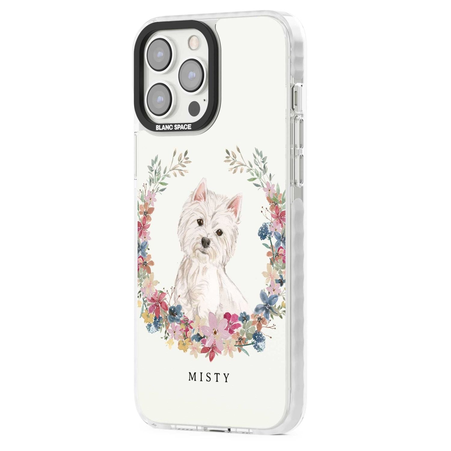 Personalised Westie Watercolour Dog Portrait