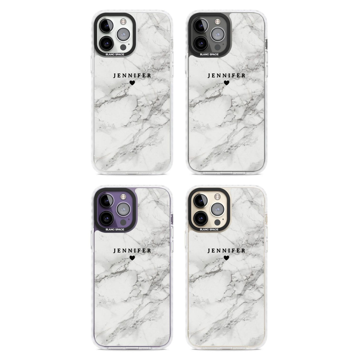 Personalised Classic Grey Marble