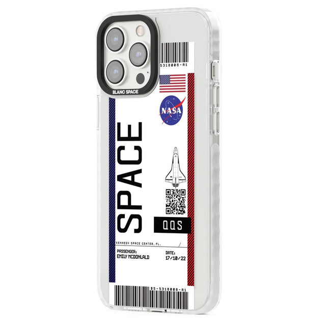 Personalised NASA Boarding Pass (Light)