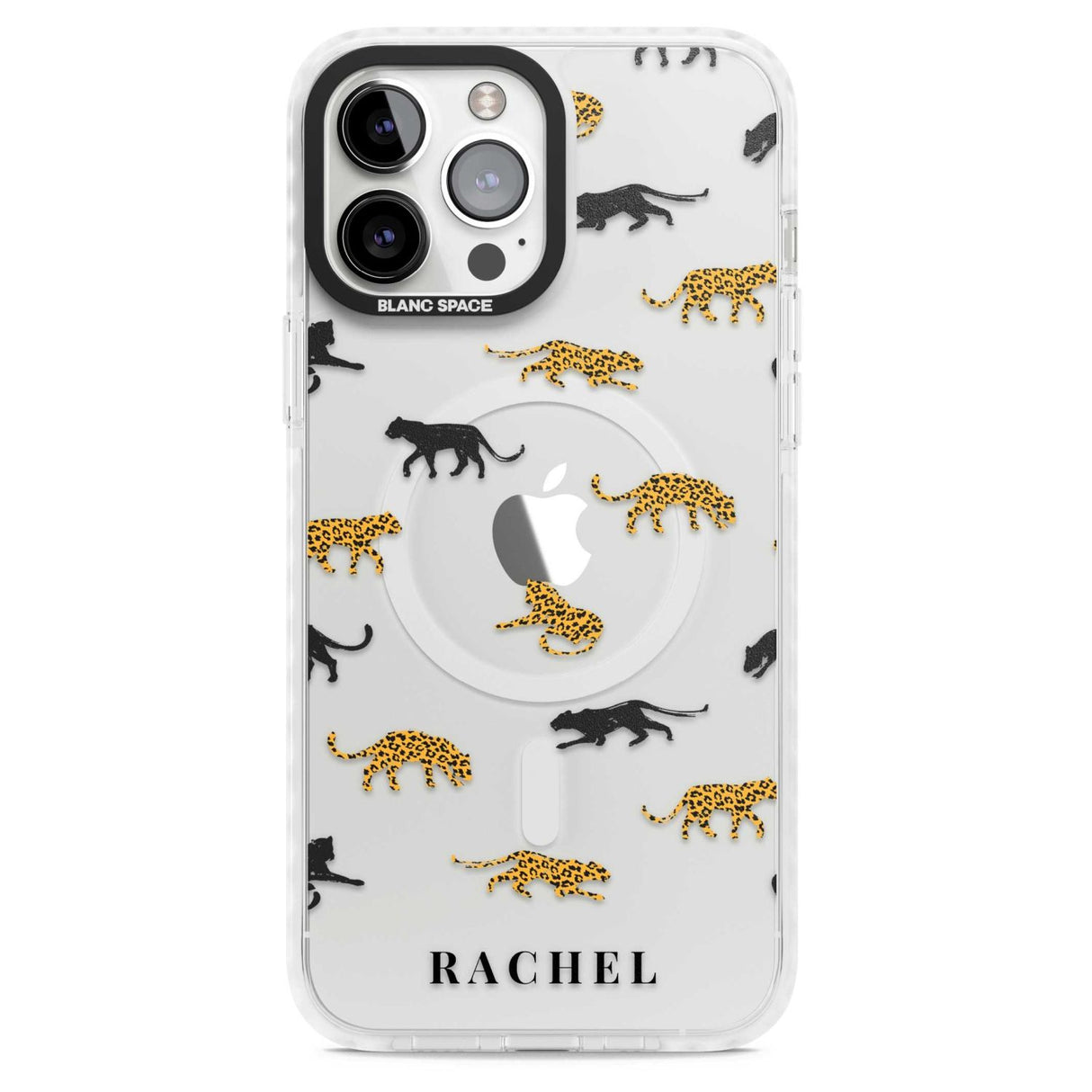 Personalised Jaguar Pattern on Transparent