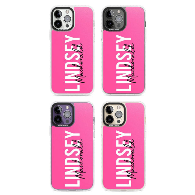 Personalised Bold Name: Pink