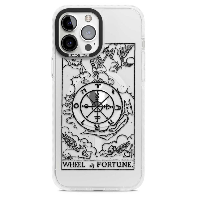 Personalised Wheel of Fortune Tarot Card - Transparent