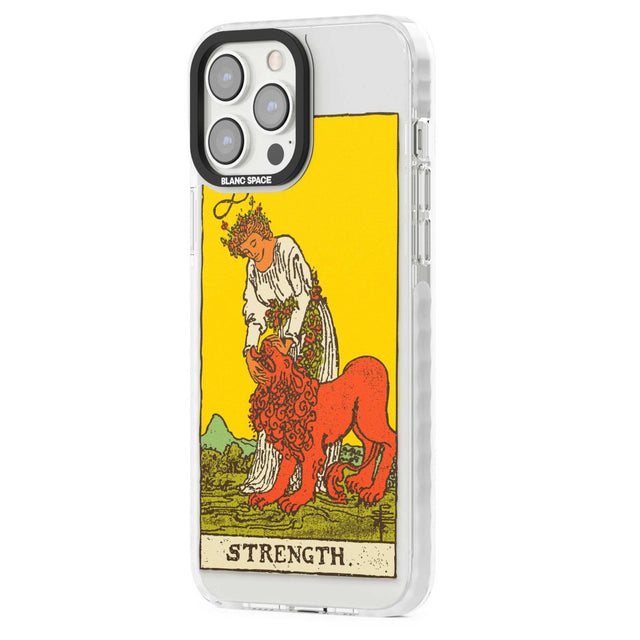 Personalised Strength Tarot Card - Colour