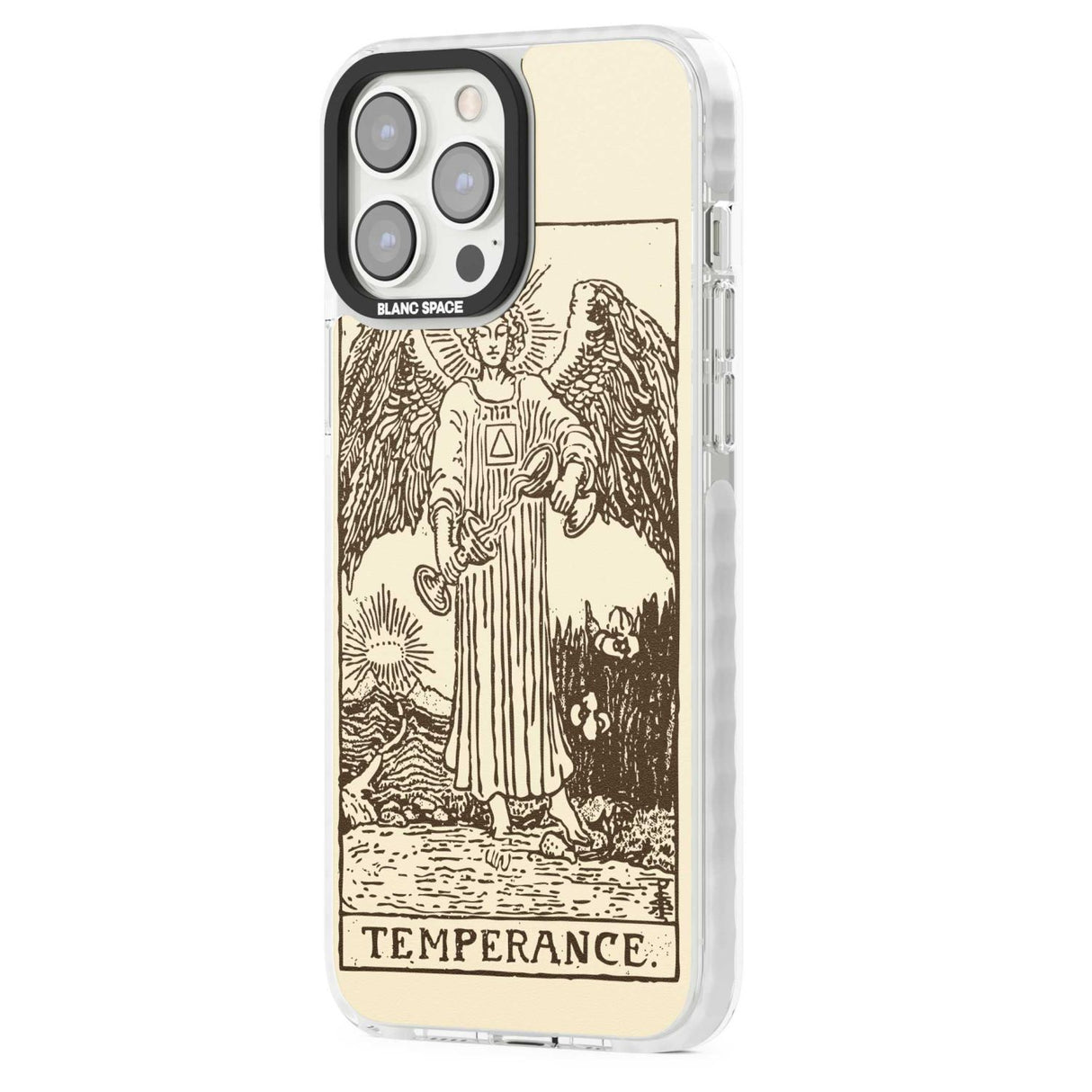 Personalised Temperance Tarot Card - Solid Cream