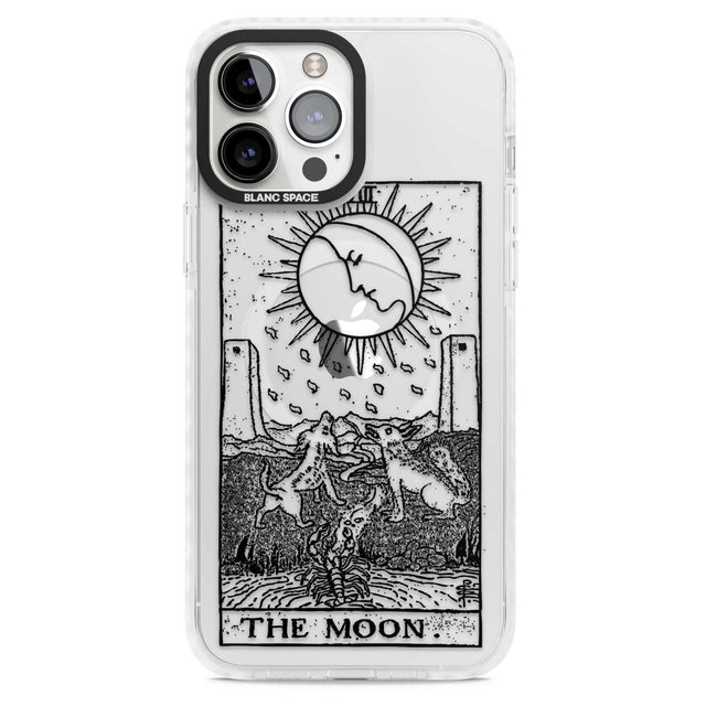 Personalised The Moon Tarot Card - Transparent