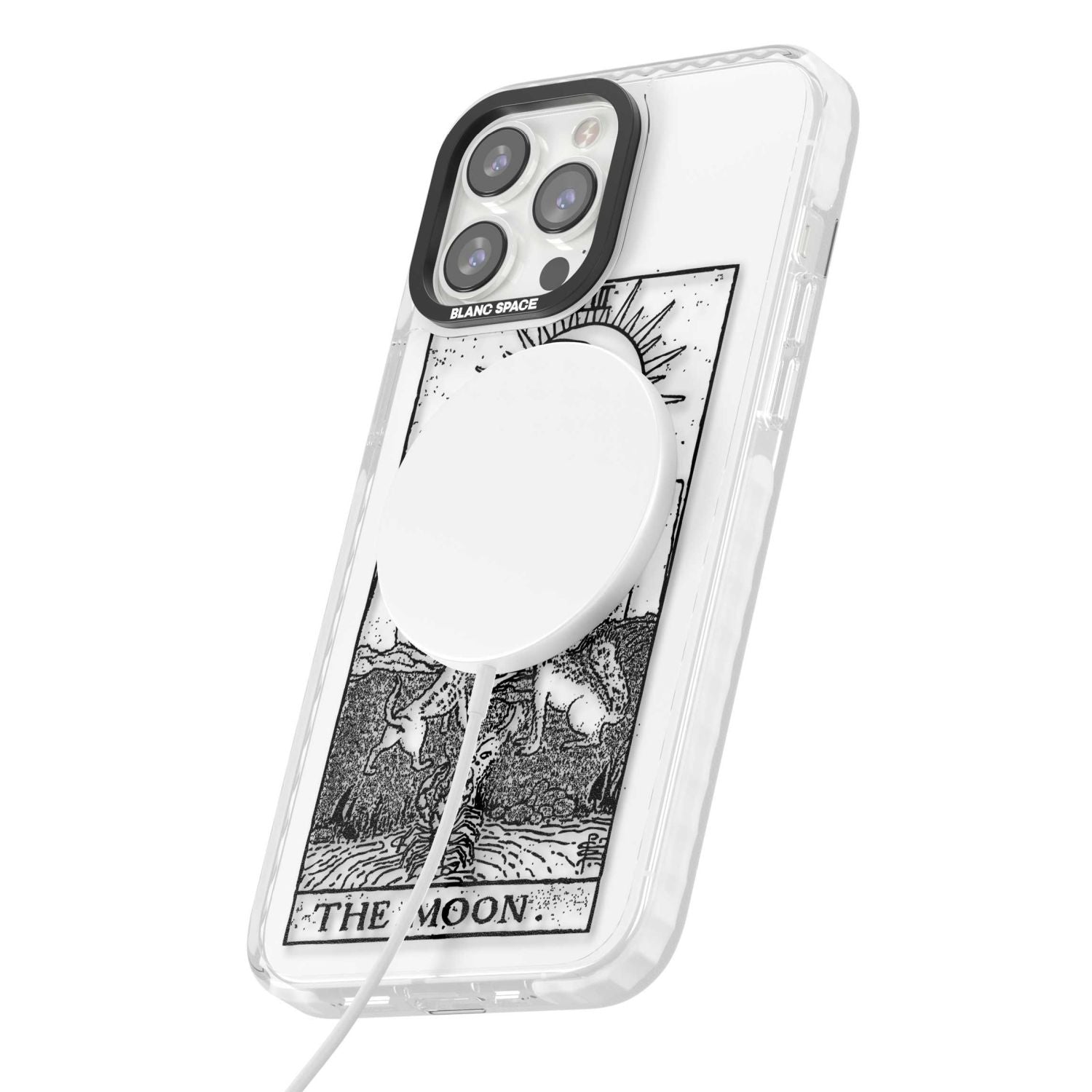 Personalised The Moon Tarot Card (Clear)