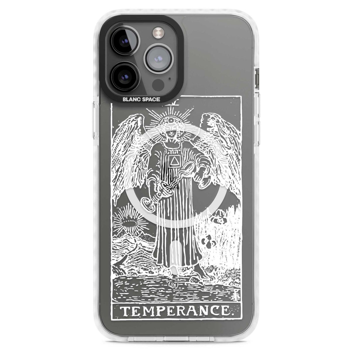 Personalised Temperance Tarot Card - White Transparent