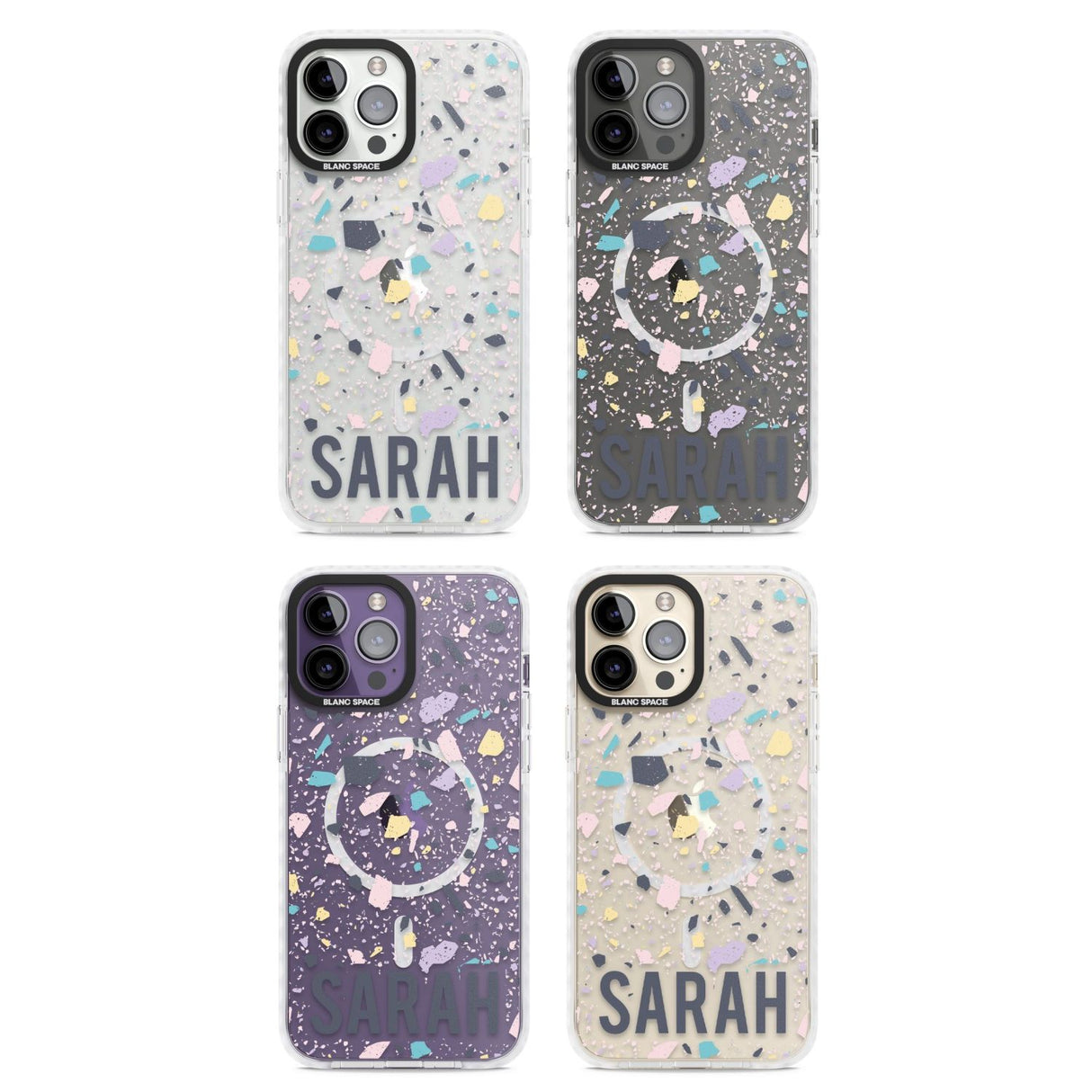 Personalised Terrazzo - Pink, Purple, Blue