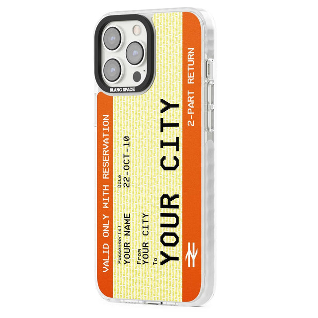 Personalised Create Your Own Train Ticket