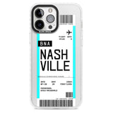 Personalised Nashville Boarding Pass