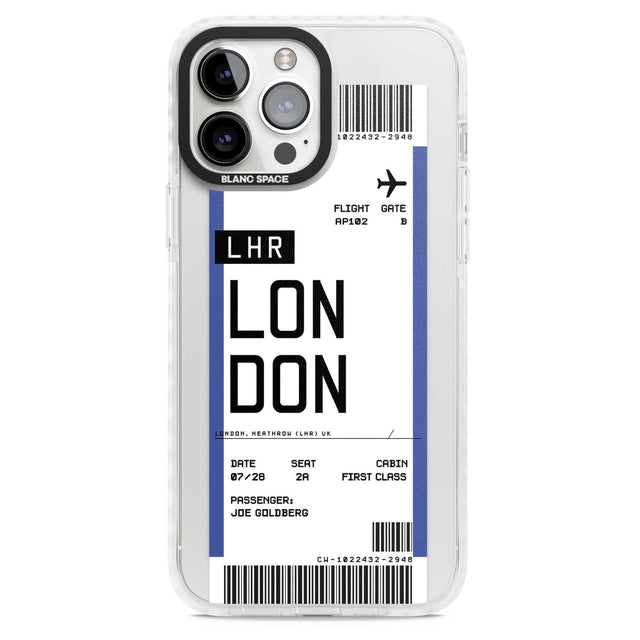 Personalised London Boarding Pass