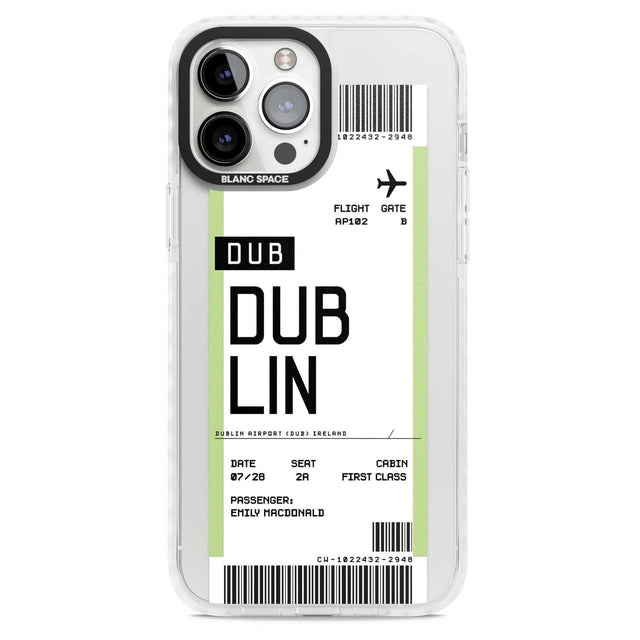 Personalised Dublin Boarding Pass