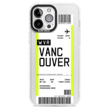 Personalised Vancouver Boarding Pass