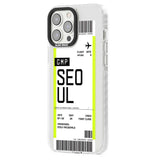 Personalised Seoul Boarding Pass