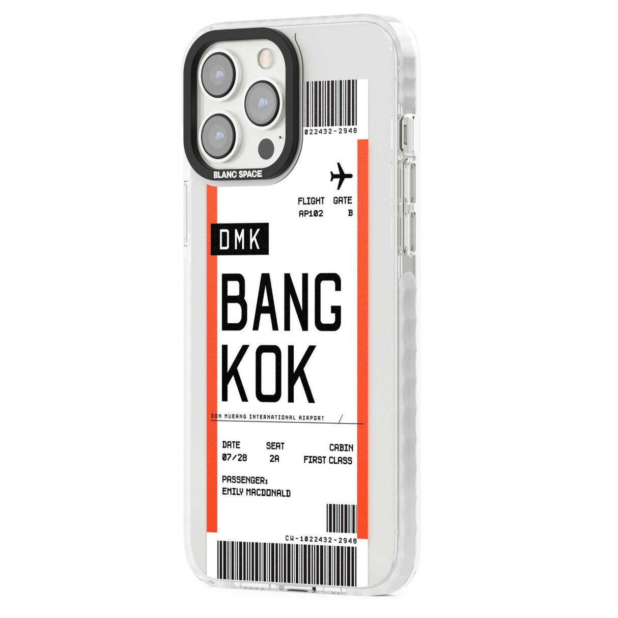 Personalised Bangkok Boarding Pass