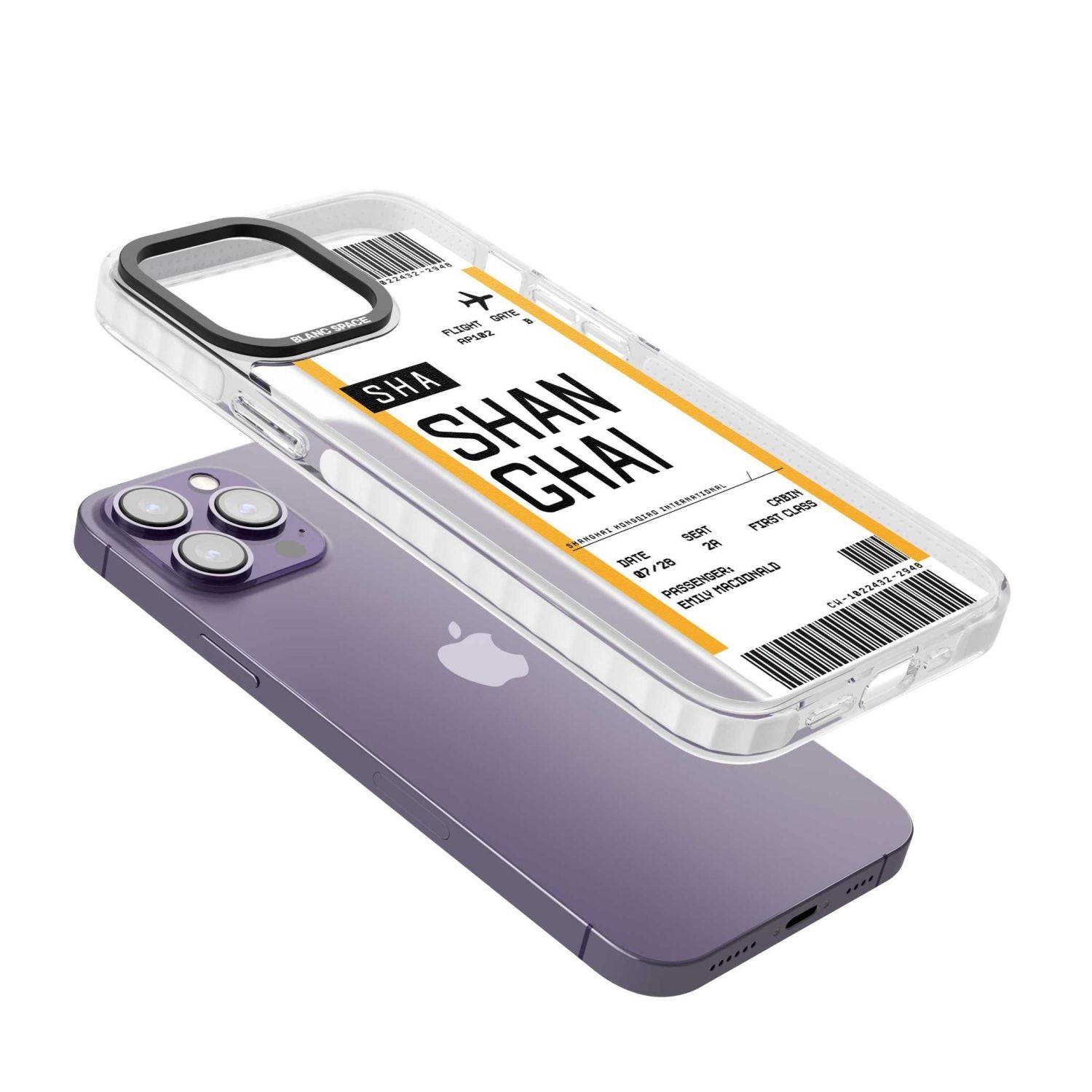 Personalised Shanghai Boarding Pass