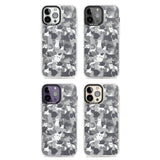 Dark Grey Cat Camouflage Pattern