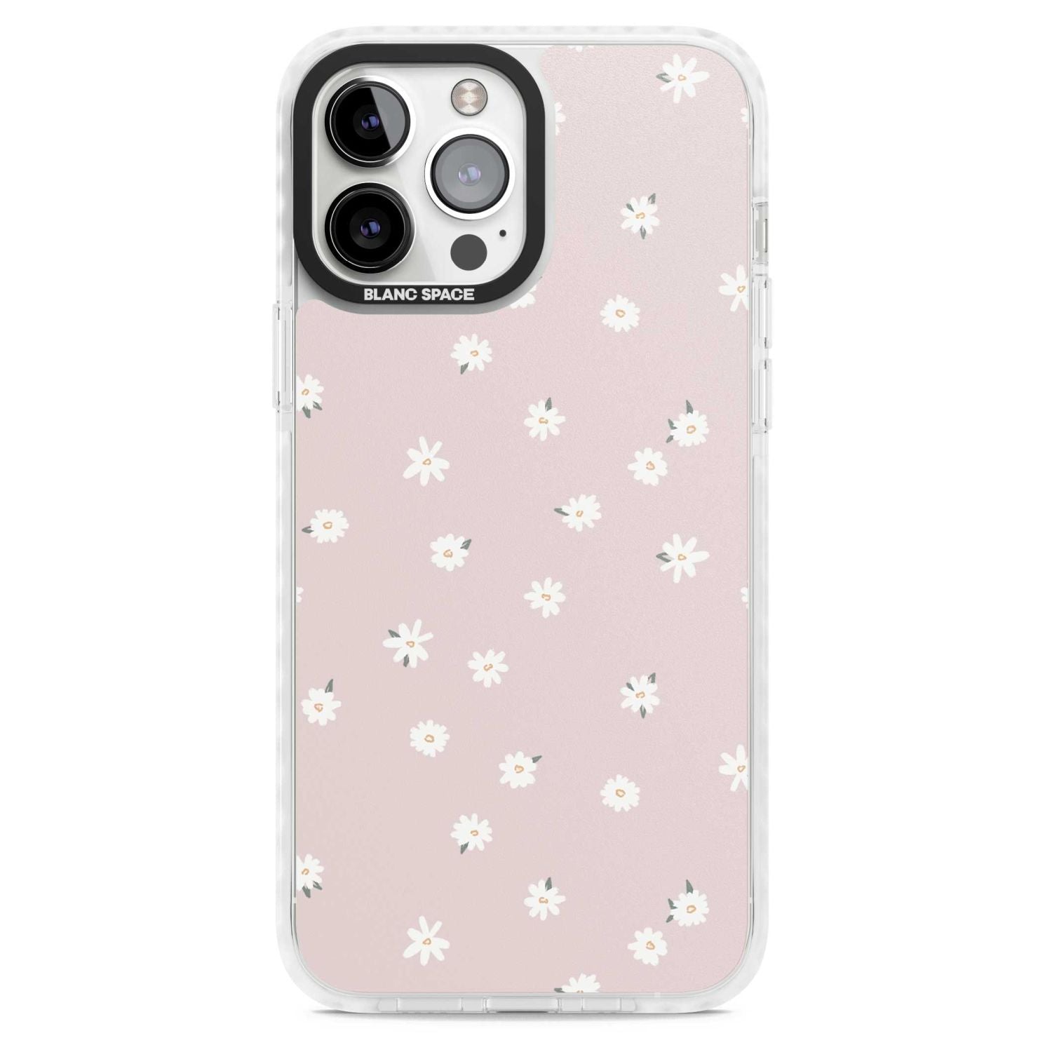 Painted Daises On Pink