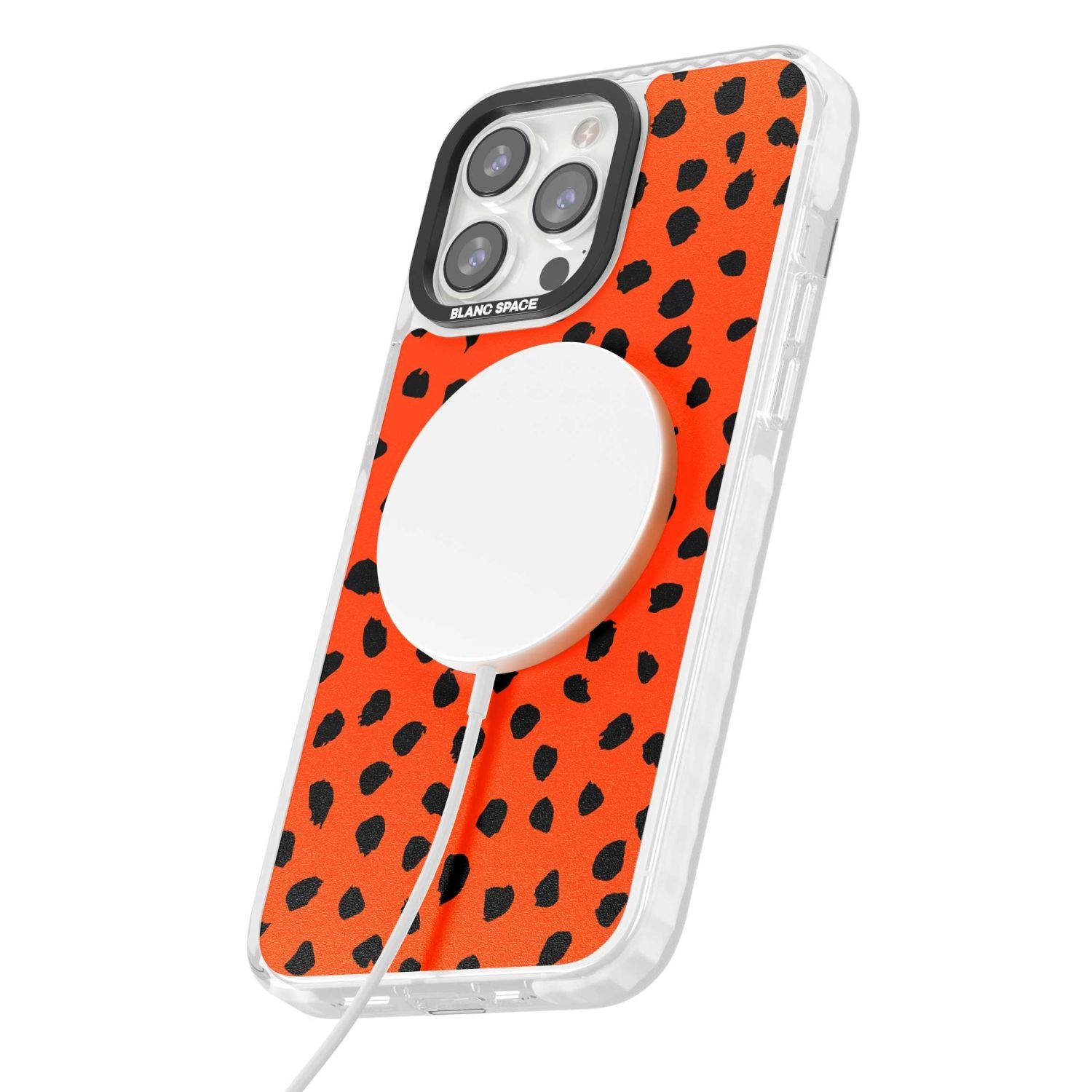 Bold Red Spot Print