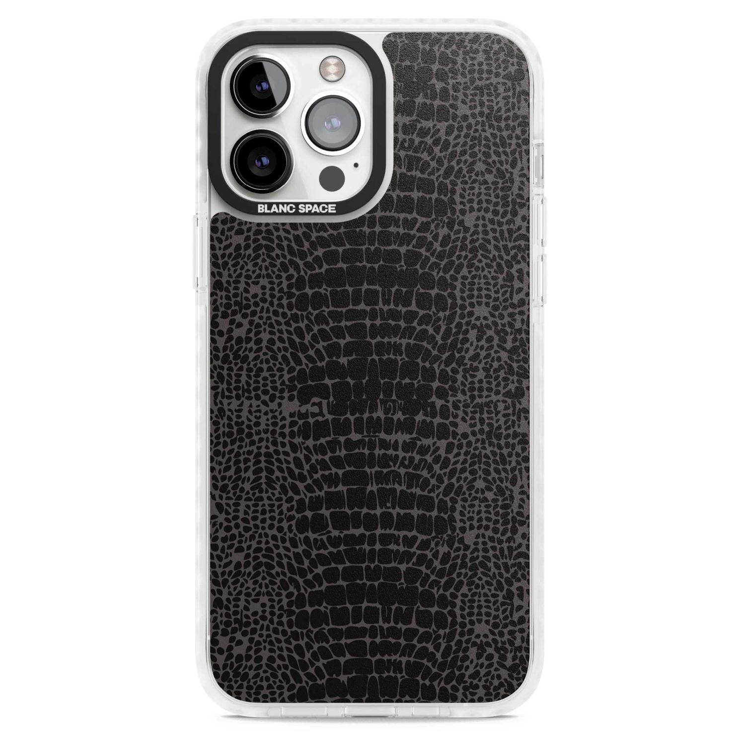 Dark Animal Print Snake Skin