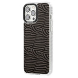 Dark Animal Print Pattern Zebra