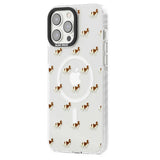 Cavalier King Charles Spaniel Pattern Clear