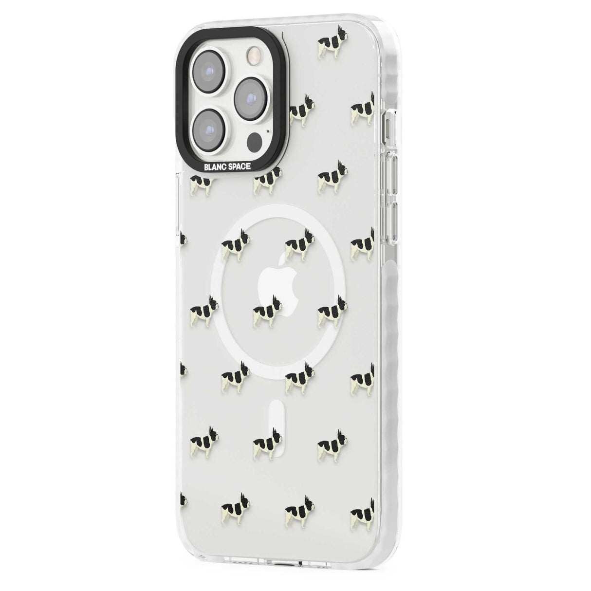 French Bulldog Dog Pattern Clear