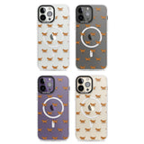 Golden Retriever Dog Pattern Clear