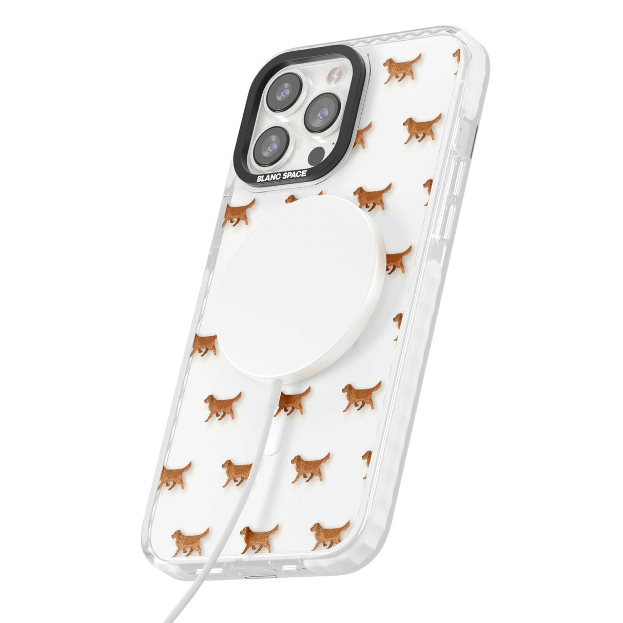 Golden Retriever Dog Pattern Clear