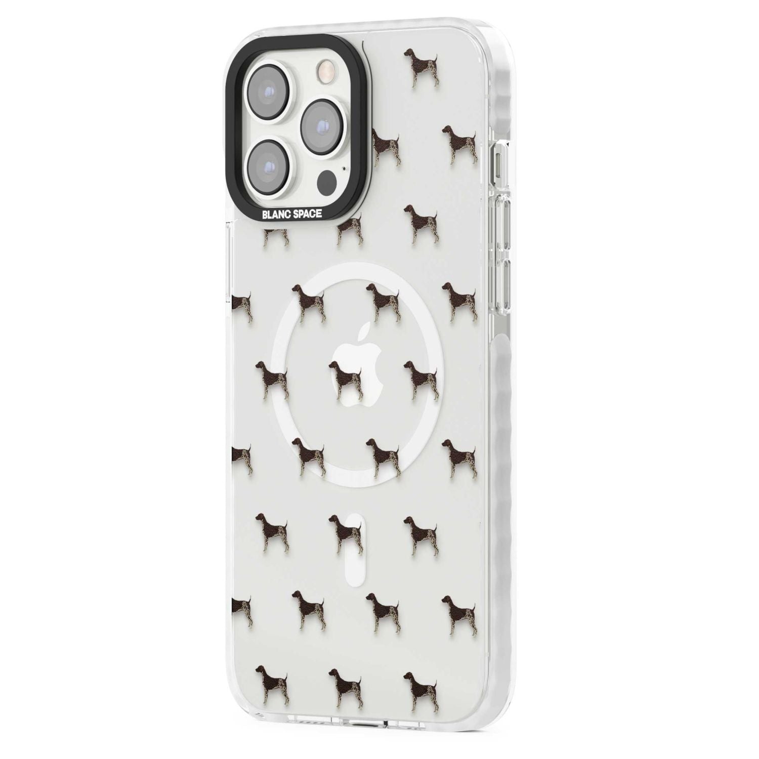 German Shorthaired Pointer Dog Pattern Clear