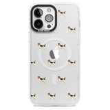 Beagle Dog Pattern Clear