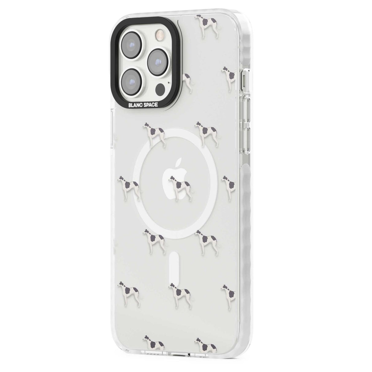 Greyhound Dog Pattern Clear