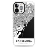 Map of Barcelona, Spain