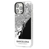 Map of Barcelona, Spain