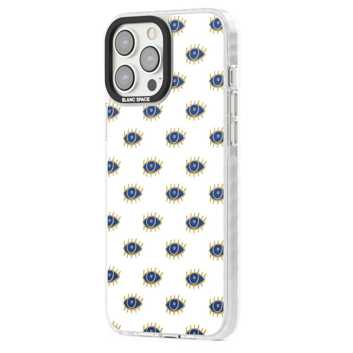 Gold Eyes Psychedelic Eyes Pattern