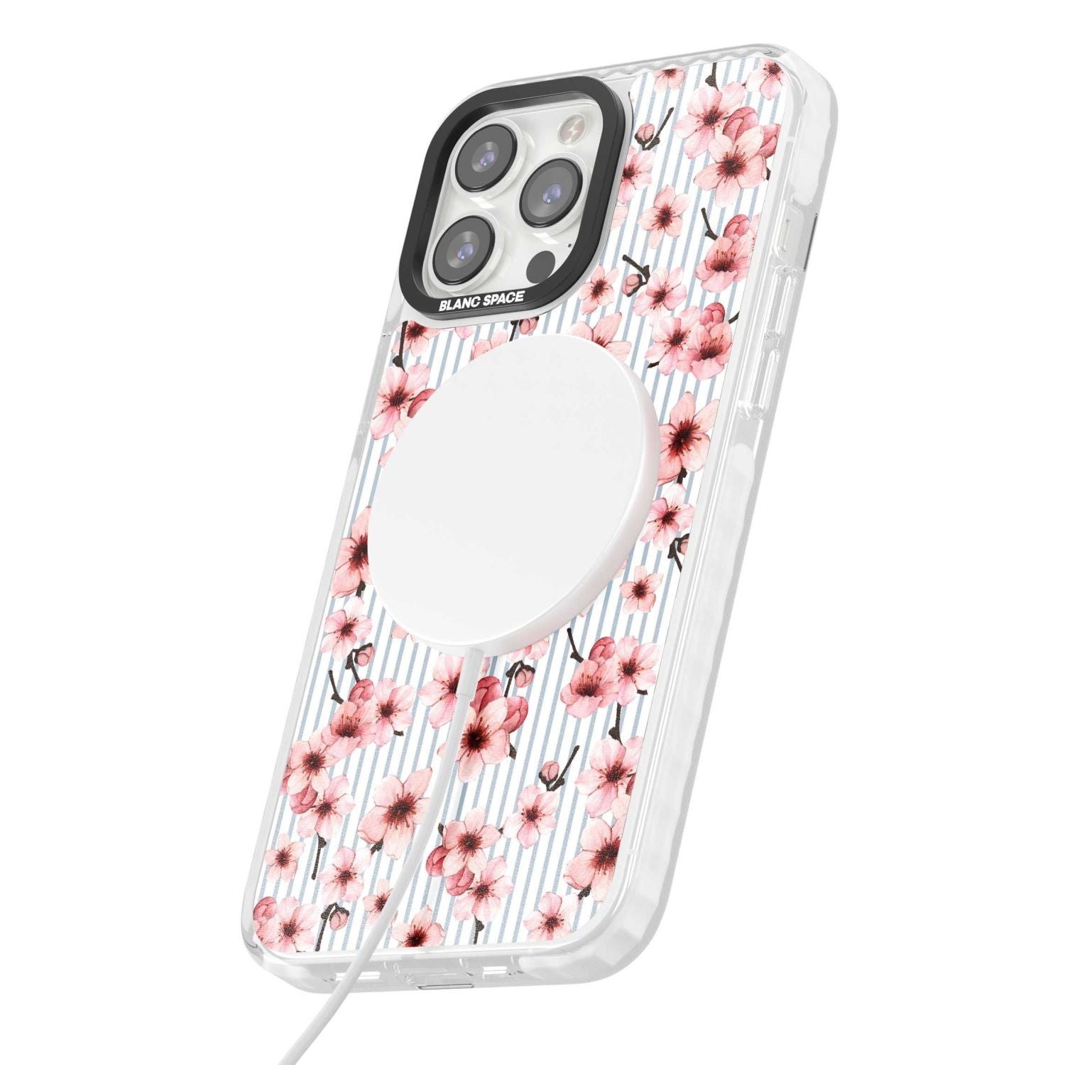 Cherry Blossoms Striped