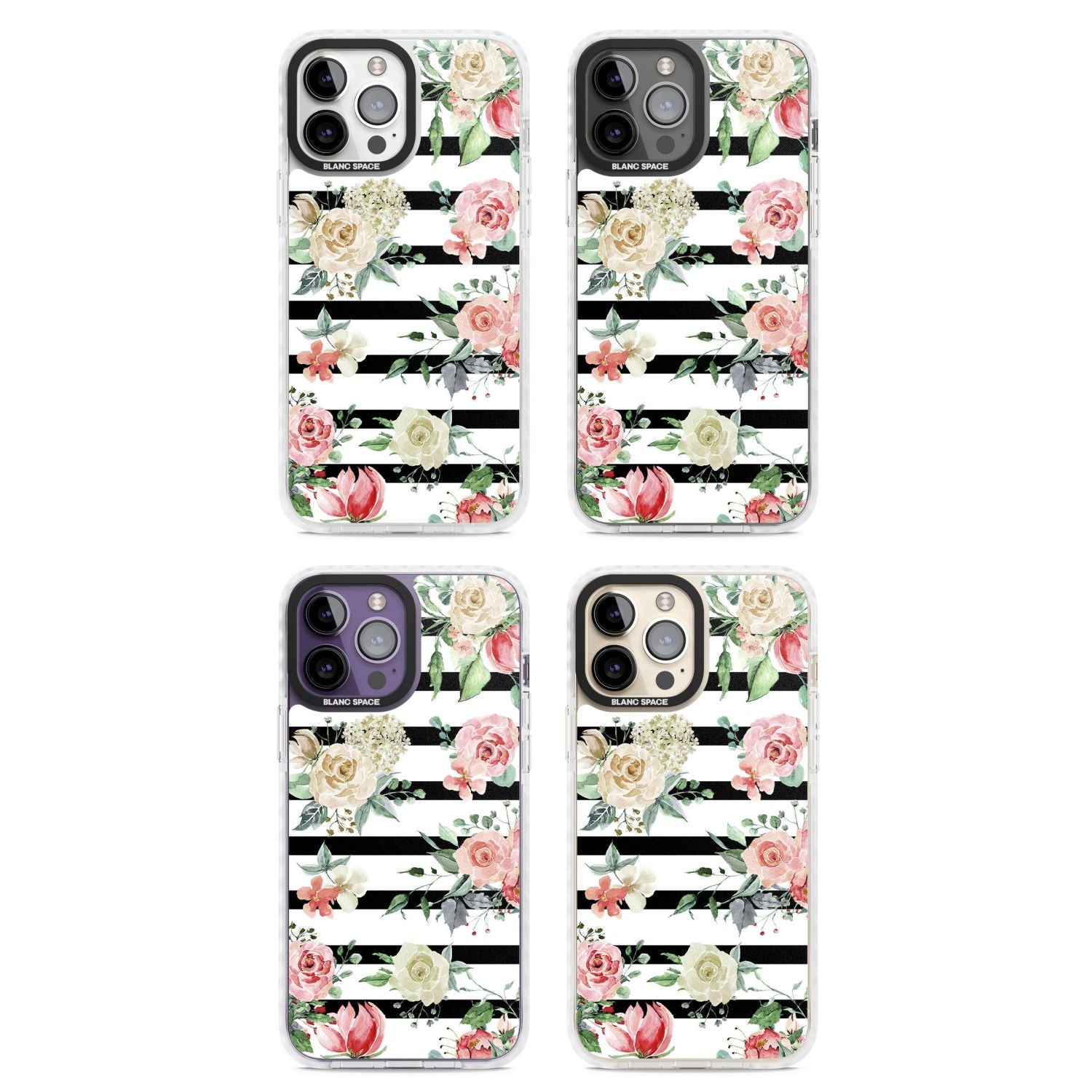 Floral Stripes