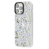 Blue Wild Flower Design