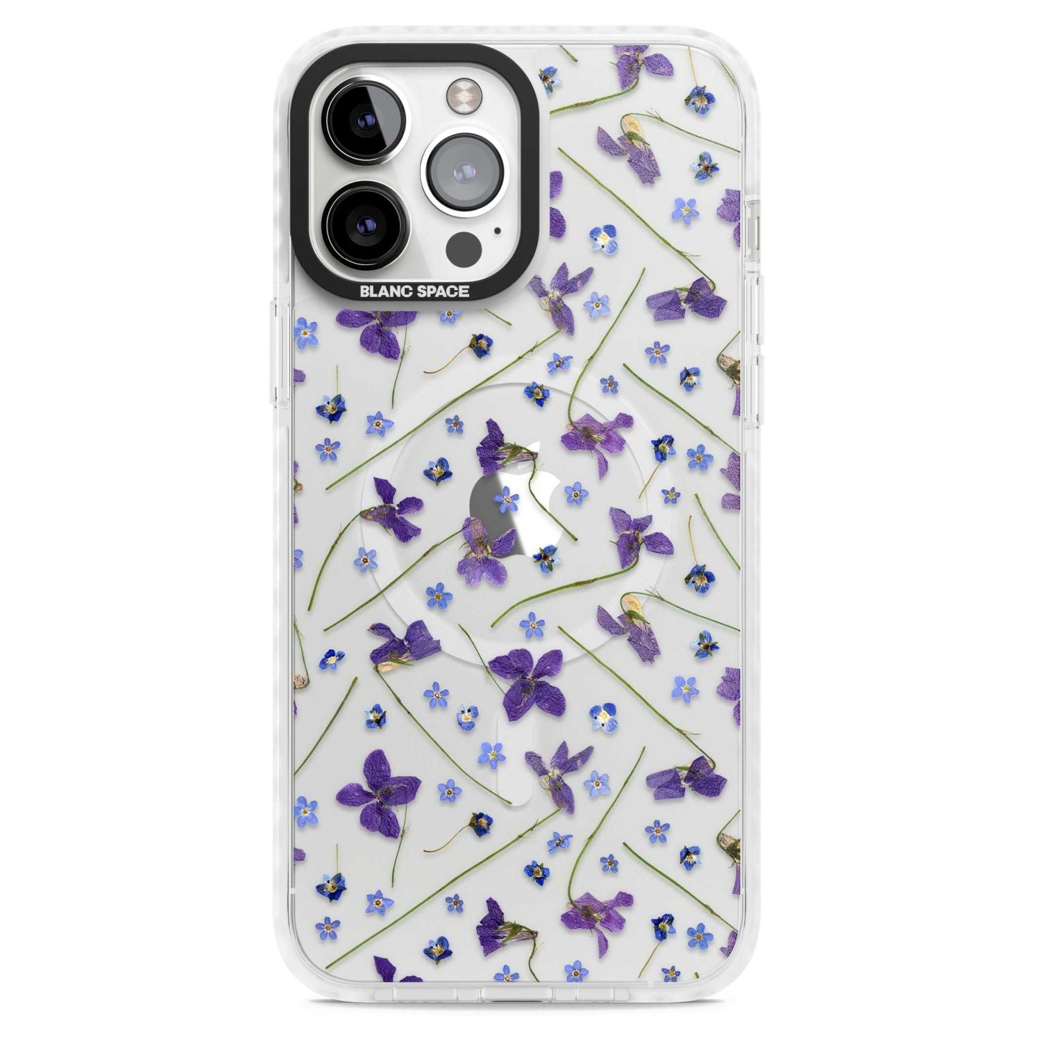 Pressed Violet Flower