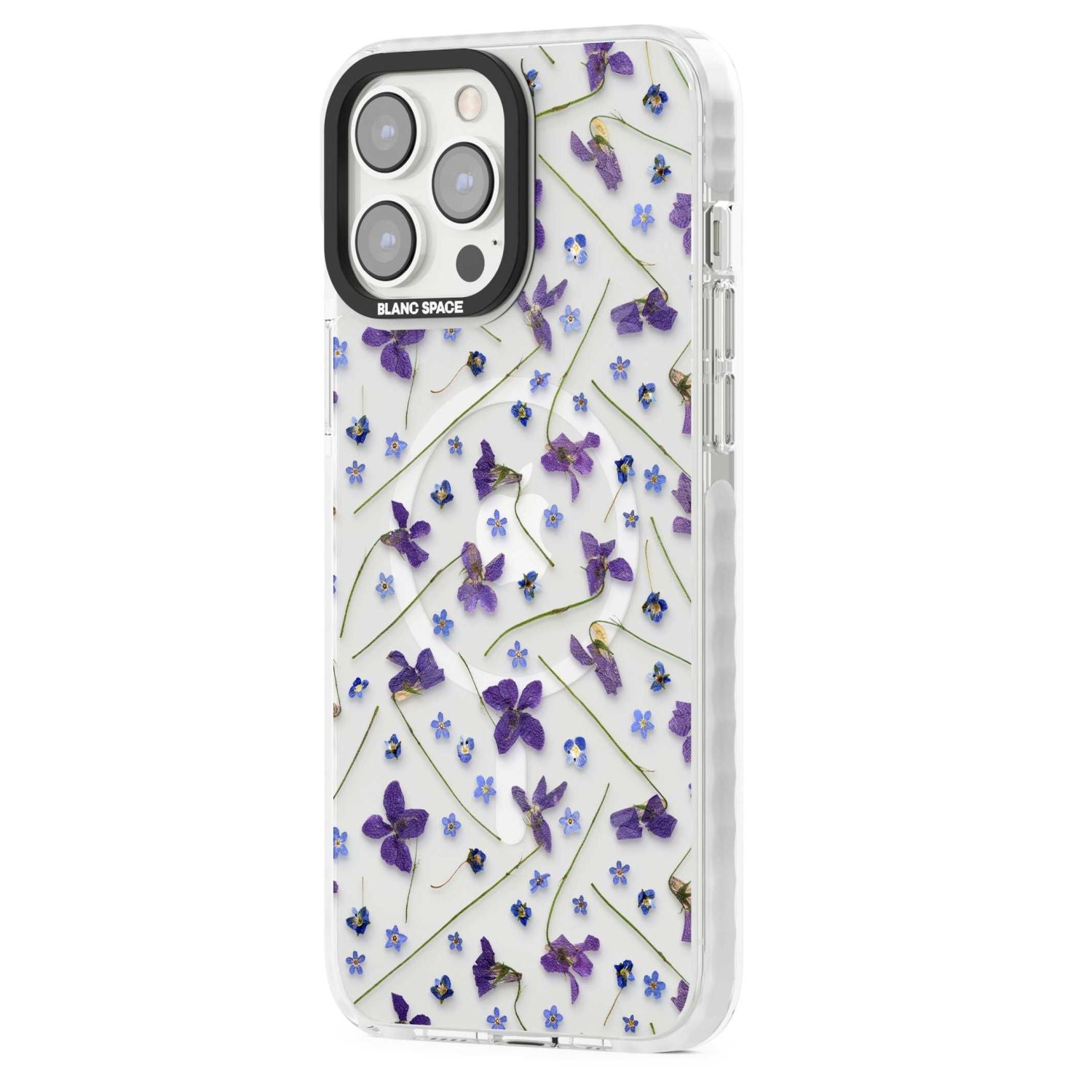 Pressed Violet Flower