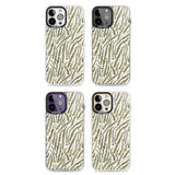 Fern Leaf Pattern Design - Cream