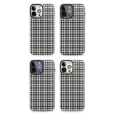 Black Houndstooth Pattern