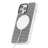 Black Houndstooth Pattern