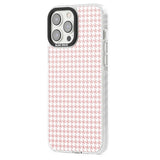 Pink Houndstooth Pattern