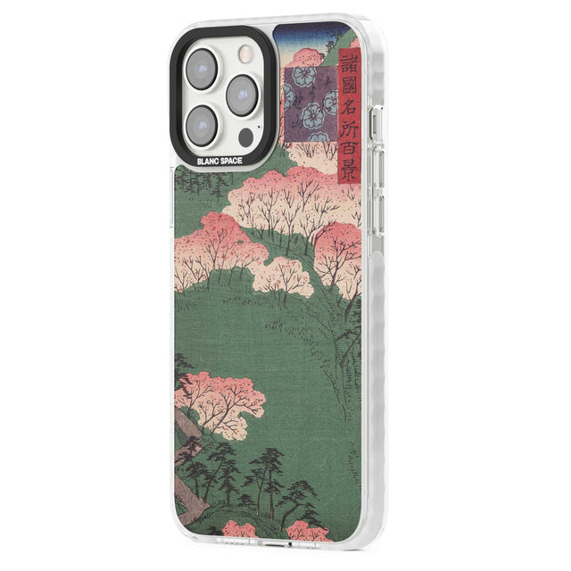Japanese Illustration Cherry Blossom Forest