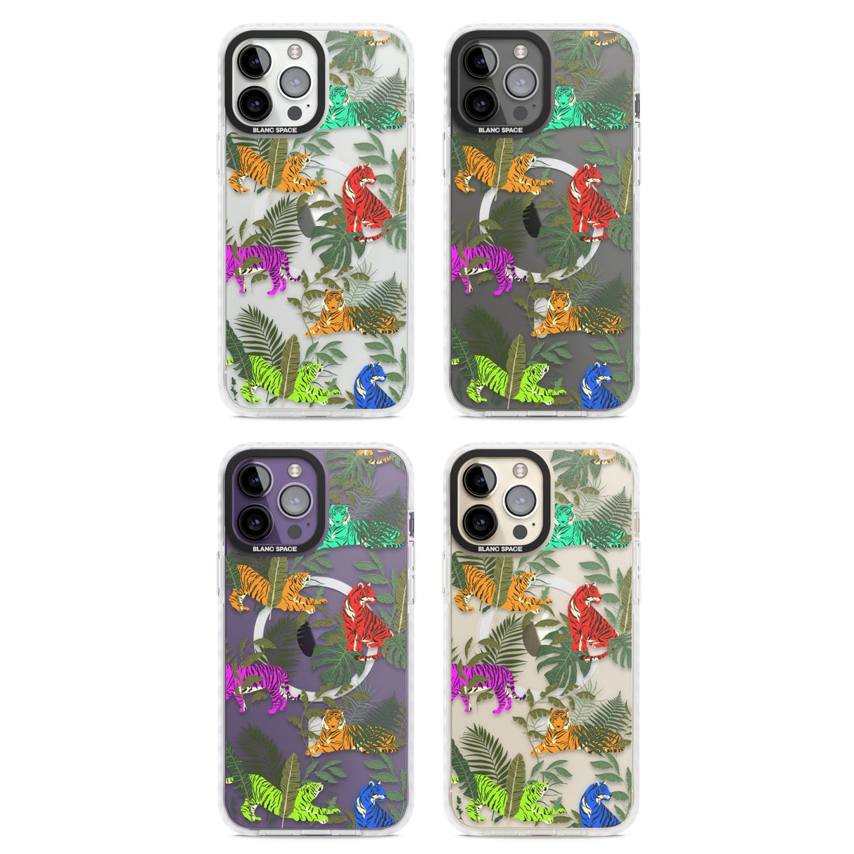 Colourful Tiger Jungle Cat Pattern