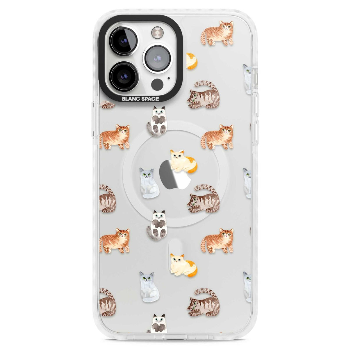 Cute Cat Pattern - Clear