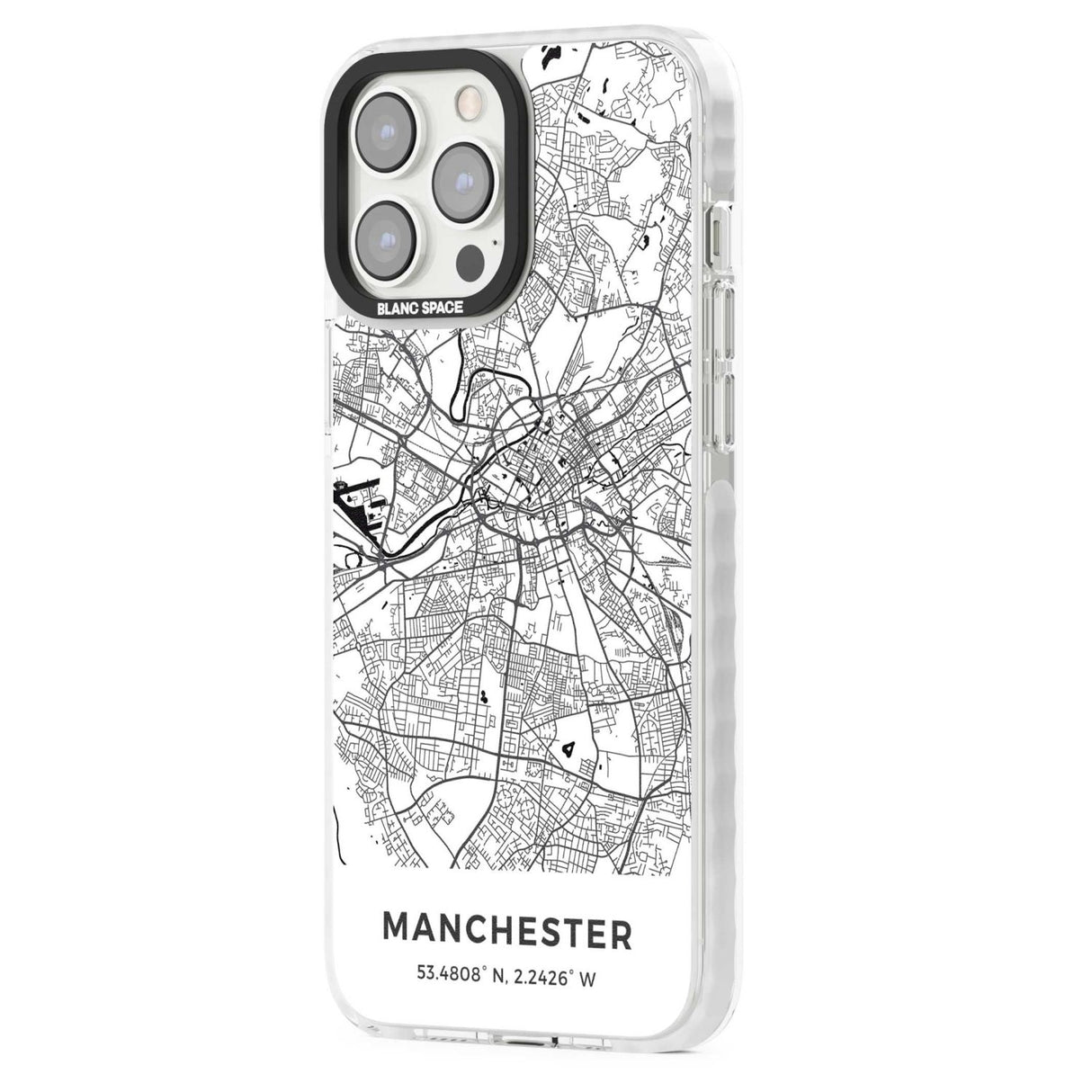 Map of Manchester, England
