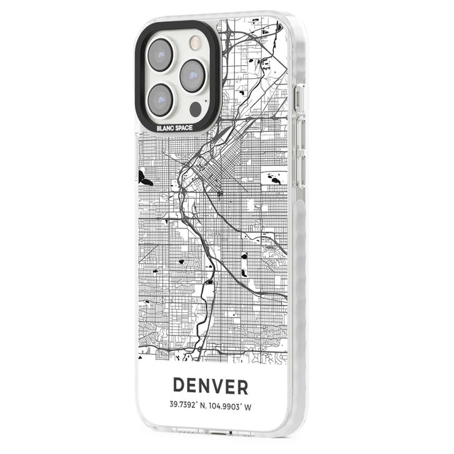 Map of Denver, Colorado